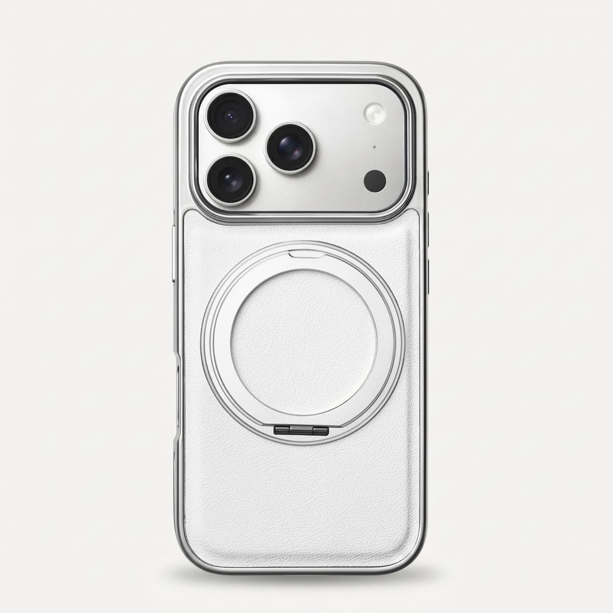 Nakd (luxe) — Premium Leather-Style iPhone Case · MagSafe, Soft-Touch Finish