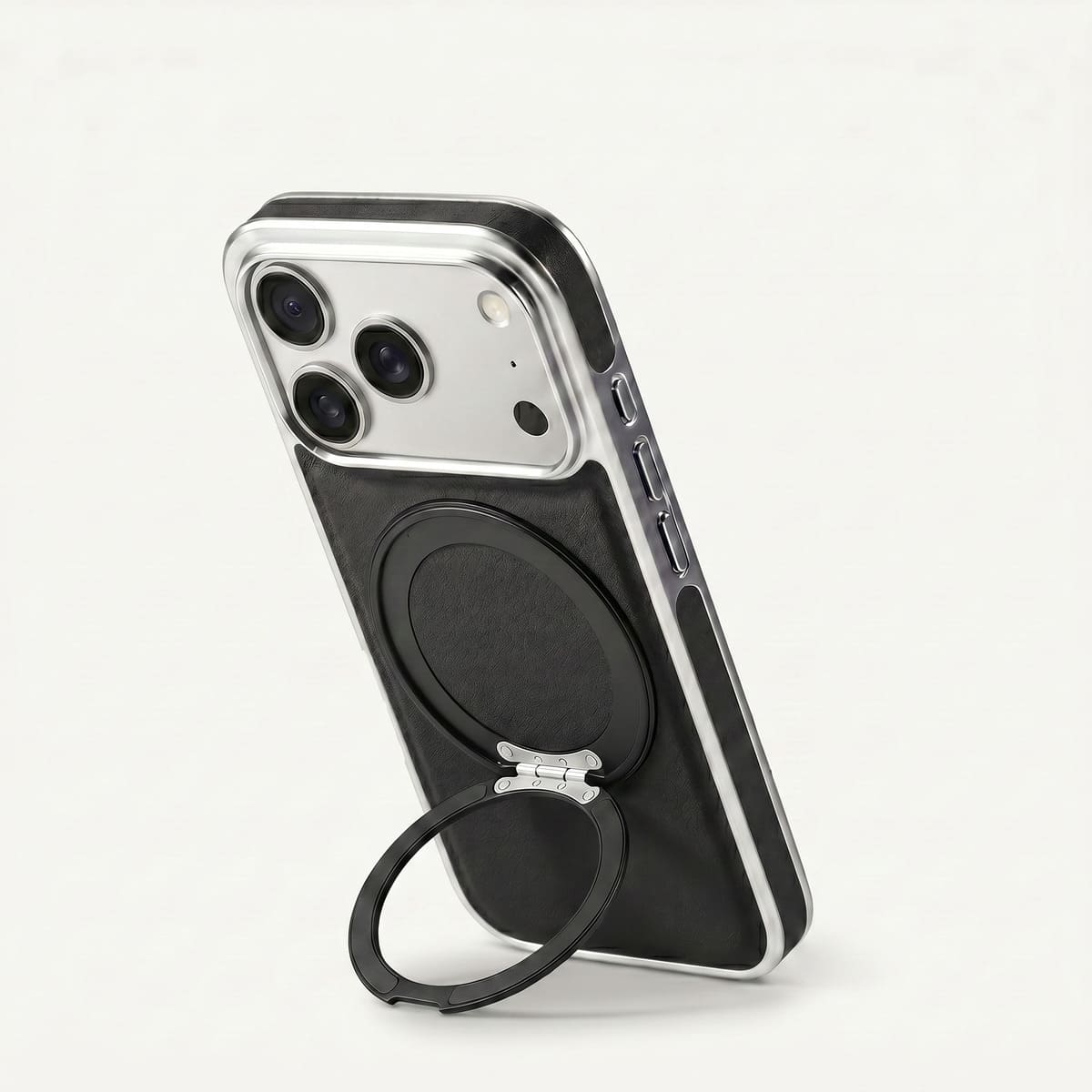 Nakd (luxe) — Premium Leather-Style iPhone Case · MagSafe, Soft-Touch Finish