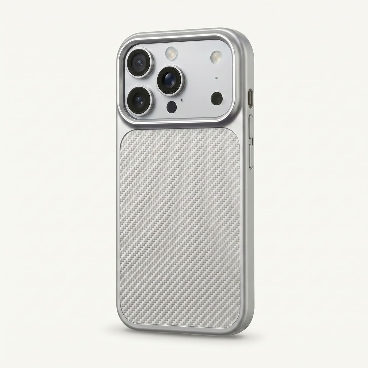 Nakd (carbon) — Slim Carbon-Weave iPhone Case · MagSafe Finish