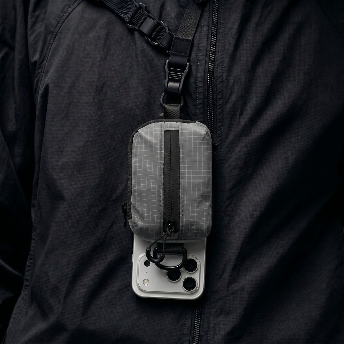 Nakd (pouch) — MagSafe Phone Pouch & Card Wallet · Snap-On Crossbody-Ready