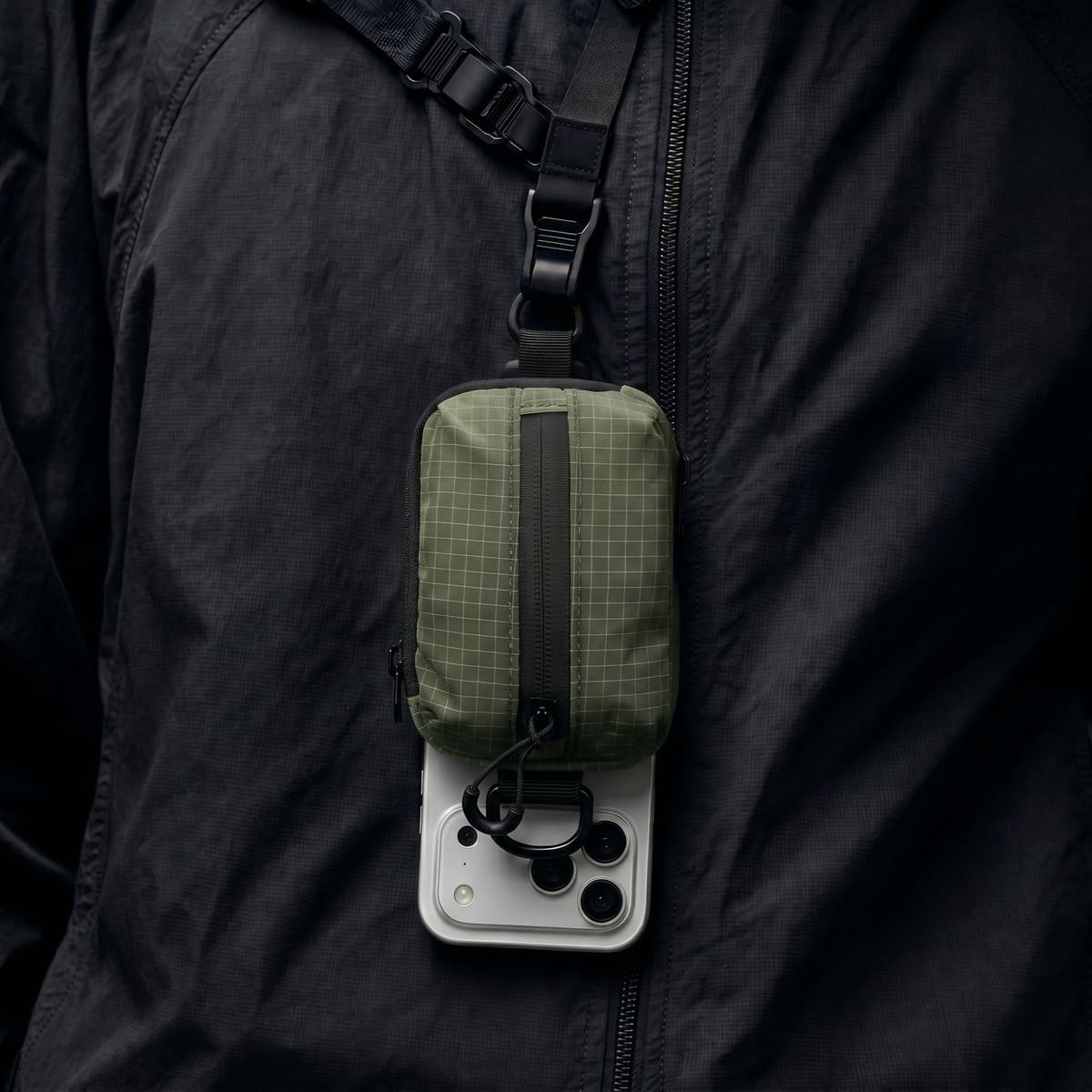Nakd (pouch) — MagSafe Phone Pouch & Card Wallet · Snap-On Crossbody-Ready