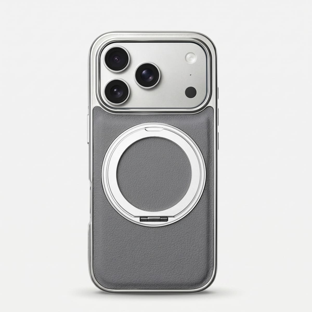 Nakd (luxe) — Premium Leather-Style iPhone Case · MagSafe, Soft-Touch Finish