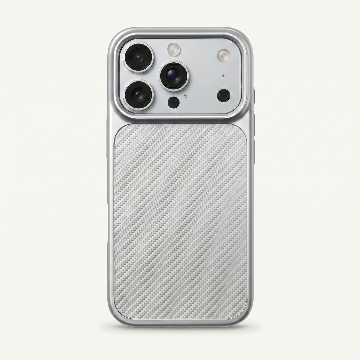 Nakd (carbon) — Slim Carbon-Weave iPhone Case · MagSafe Finish