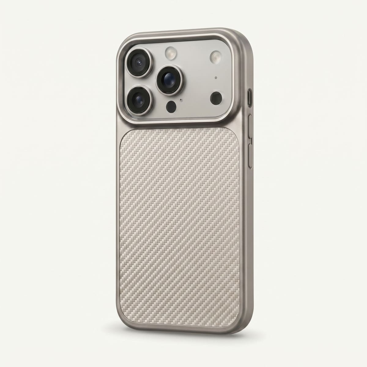 Nakd (carbon) — Slim Carbon-Weave iPhone Case · MagSafe Finish