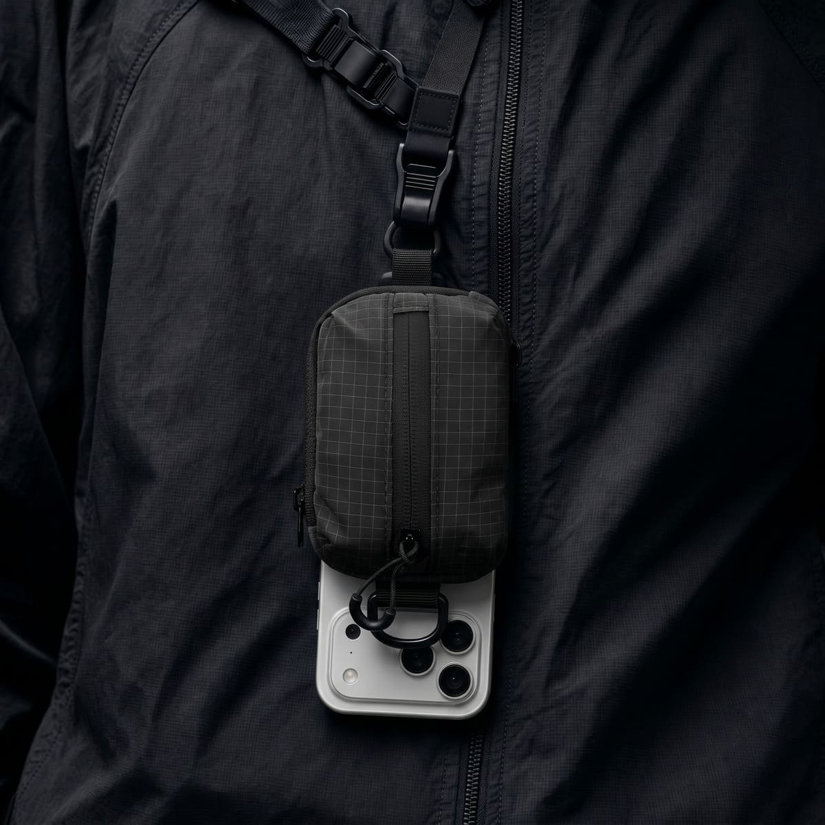 Nakd (pouch) — MagSafe Phone Pouch & Card Wallet · Snap-On Crossbody-Ready